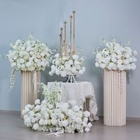 Centerpiece Bunga Artifisial Kustom untuk Dekorasi Pernikahan