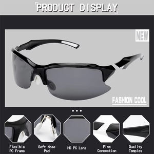 <span class=keywords><strong>Gafas</strong></span> deportivas personalizadas con protección UV400 para ciclistas, <span class=keywords><strong>gafas</strong></span> <span class=keywords><strong>de</strong></span> sol polarizadas para conducir, opciones <span class=keywords><strong>de</strong></span> <span class=keywords><strong>Gafas</strong></span> <span class=keywords><strong>de</strong></span> seguridad, <span class=keywords><strong>Gafas</strong></span> Unisex <span class=keywords><strong>De</strong></span> - Product Image 2