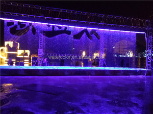 Attrezzatura per Display Grafico d'Acqua Programmabile a Cascata Digitale ad Alte Prestazioni per Lobby - Product Image 1