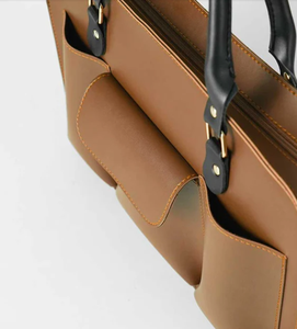 Maletín de Cuero Genuino Ligero, Impermeable y de Gran Capacidad para Oficina y Negocios - Product Image 3