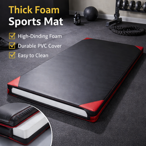Premium Langlebige Wasserdichte Rutschfeste Hochdichte Stoßdämpfende Fitness-Studio-Trainingsmatte aus <span class=keywords><strong>PVC</strong></span>-Stoff - Product Image 3