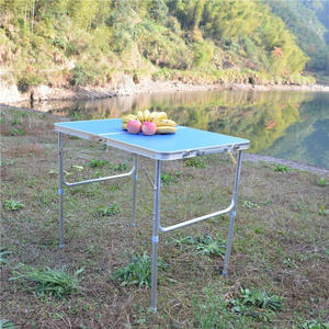 Alumínio Personalizado Outdoor Furniture 90cm Pequena Mesa Dobrável Picnic <span class=keywords><strong>Folding</strong></span> <span class=keywords><strong>Camping</strong></span> Table Mesa Portátil Leve - Product Image 4