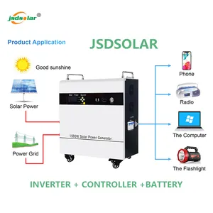 All In 1 Solar Power System With Lifepo4 Battery All In 1 Solar System Hybrid Solar