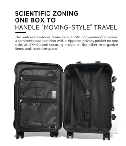 Nouvelle <span class=keywords><strong>valise</strong></span> changeante <span class=keywords><strong>d</strong></span>'image intelligente avec affichage de lumière LED bluetooth cadre en aluminium bagages de voyage 20 pouces <span class=keywords><strong>valise</strong></span> à main - Product Image 3