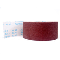 Rouleau de papier de verre d'oxyde d'aluminium personnalisable OEM Rouleaux abrasifs pour le meulage dans l'automobile et le travail du bois