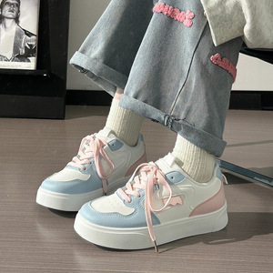 Moda mocassini leggeri rosa blu <span class=keywords><strong>Sneakers</strong></span> Casual stile coreano da <span class=keywords><strong>donna</strong></span> - Product Image 5