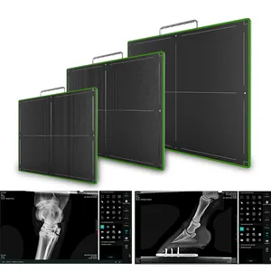 Медицинское рентгеновское оборудование 14*17 рентгеновский аппарат портативный цифровой беспроводной плоский панельный детектор для человеческого или ветеринарного использования