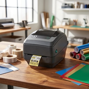 Imprimante d'étiquettes de codes-barres de bureau Zebra GK420T GX430T reconditionnée, 203 dpi, 300 dpi, USB, Ethernet - Product Image 5
