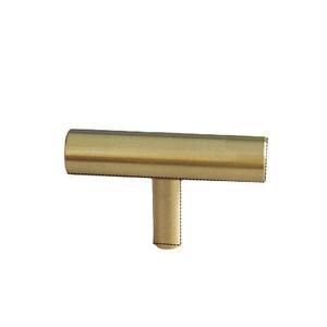 T-Shaped <b>Copper</b> Furniture Handle Minimalist Design For Home Decoration Durable - Product Image 2
