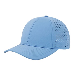 Casquette de golf et de baseball 5 panneaux personnalisée avec logo OEM, imperméable, perforée au laser, pour homme, idéale pour les sports de plein air - Product Image 1