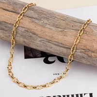 Ensemble de bijoux en acier inoxydable tendance, plaqué or PVD, bracelet à maillons losanges, collier pour femmes, cadeau de mariage ou de fiançailles