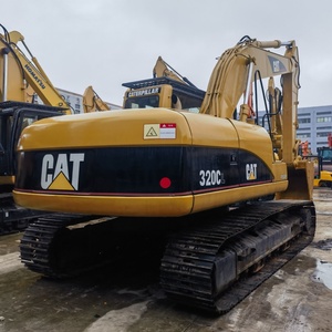 รถขุดตีนตะขาบไฮดรอลิกใช้20ตันรถขุด320C 320B แมว320D 320CL 320D2 320D2L 320DL รถขุดมือสอง - Product Image 1