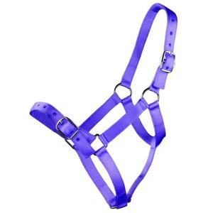 Licol de cheval en nylon réglable avec rembourrage doux, durable et confortable, idéal pour l'équitation, l'entraînement et l'usage quotidien - Product Image 1