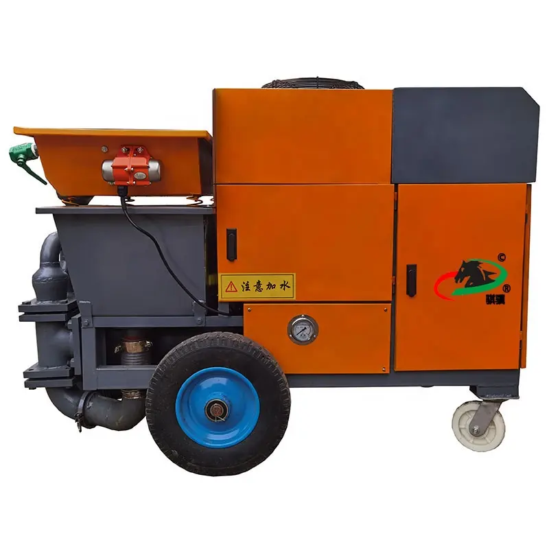 Hot sell large power machine wall mortar cement spray plaster grc sand mortar spray machine wall spray machine for construction