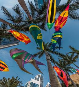 Inflables gigantes para publicidad, decoración al aire libre, modelo inflable gigante personalizado, <span class=keywords><strong>pez</strong></span> decorativo grande - Product Image 6