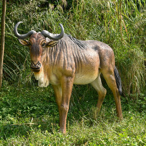 Escultura de Ganso Realista de Resina de Alta Calidad, Decoración Artificial Elegante para Jardín o Parque al Aire Libre - Product Image 1