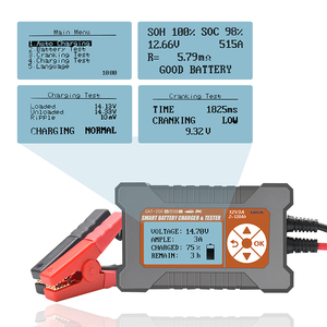 Cargador de Baterías Inteligente LANCOL <span class=keywords><strong>4</strong></span> en 1 de 12V para Pruebas Rápidas y Carga de Baterías de Automóviles y Motocicletas CAT-200 - Product Image 3