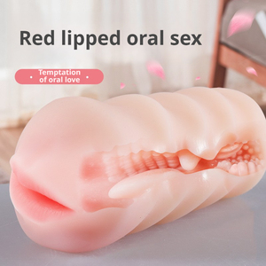 Juguete sexual Nice Pussy, masturbador masculino con ano apretado de textura realista en 3D y boca real para el placer de la masturbación masculina. - Product Image 4