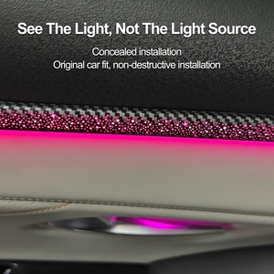 Luz Ambiental Universal para Auto Rhythm Starry Sky, 18 Colores, Control por Aplicación, Tira LED RGB Interior, Lámpara de Atmósfera para Auto - Product Image 4