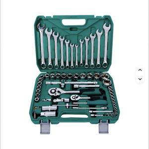 61pcs Auto Repairing Toolkit Spanner Socket Sockets <b>Tool</b> Sets Wrench Set Combination Hard Case <b>Box</b> for Motorcycle 61 WK-61-CV 61 - Product Image 1