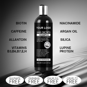 Juego de <span class=keywords><strong>champú</strong></span> y acondicionador para el crecimiento del cabello orgánico de Etiqueta Privada, <span class=keywords><strong>anticaída</strong></span>, control del frizz, fórmula italiana, precio de fábrica - Product Image 5