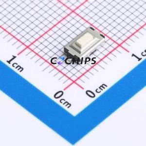 BX-TS-26-613725T Tactile Switch SMD,3.1x6.7mm Switch Single Pole Single Throw Rectangle Button 1.6N Vertical Mount - Product Image 1