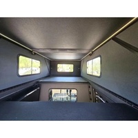 Tente de toit pliable en aluminium pour 2-3 personnes, imperméable, pour camionnette, directement de l'usine