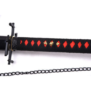 Vente chaude BLEACH Kurosaki Ichigo <span class=keywords><strong>Ban</strong></span> <span class=keywords><strong>Kai</strong></span> Anime épée pour Cosplay jouet épées Collection - Product Image 4