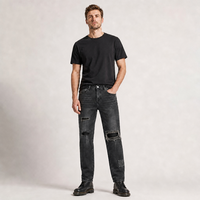 Pantalon crayon taille haute extensible délavé, nouvelle collection printemps/été, pour le commerce transfrontalier Europe-Amérique, vente en gros, ODM