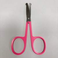 Fabrieksmatige mini-manicureschaartjes, wenkbrauwschaartjes, neushaarschaartjes met stompe punten