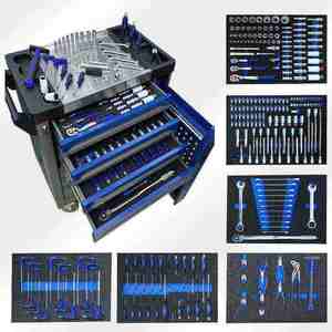 Carro de Herramientas de Hierro con Cajones de Venta Caliente para Taller, Uso Rudo, Profesional y Duradero para Diagnóstico de Camiones - Product Image 2