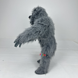 Costume de mascotte en peluche gonflable King Kong de haute qualité, 1,5 m, pour adulte, événement de Noël - Product Image 2
