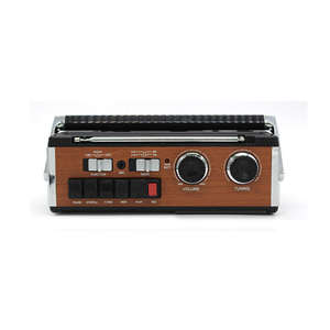 Haut-parleur cassette rétro multi-bandes 600W, radio FM portable multi-fréquences, lecteur MP3, enregistreur - Product Image 4