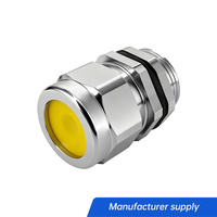 Prensaestopas metálico personalizado con rosca M, PG, G, NPT, de acero inoxidable SS304 SS316, a prueba de explosiones, con sellado de silicona, tabla de tamaños