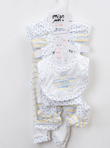 Tutina tutina per <span class=keywords><strong>neonato</strong></span> in poliestere <span class=keywords><strong>Set</strong></span> otto pezzi 0-1 anni - Product Image 6