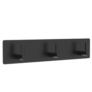Crochets <span class=keywords><strong>auto</strong></span>-adhésifs SS 304 pour le personnel de la maison, du salon et des toilettes Crochets noirs 3/4/5/6 Crochets collés au mur - Product Image 1