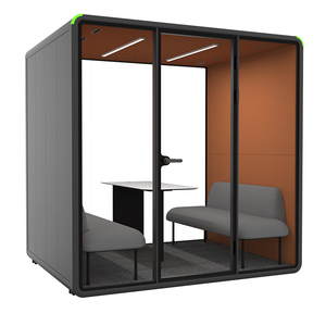 Business Acoustic <strong>Pods</strong> Movable Privacy Work Office Telephone Booth Multi-People Meeting Room Booth Silence Office <strong>Pod</strong> - Product Image 2