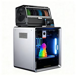 All Metal Hotend High Temp Automatic New <b>3D</b> <b>Printer</b> Aluminum Hot Bed for Engineering Plastics ABS Nylon PC Composite Materials - Product Image 2