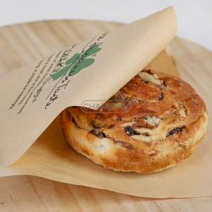 Bolsas de Papel Kraft Ecológicas Personalizadas para Pan y Donas con Impresión Digital, Estilo Clásico para Panaderías, para Pan Tostado, Pan Rebanado y Donas - Product Image 3