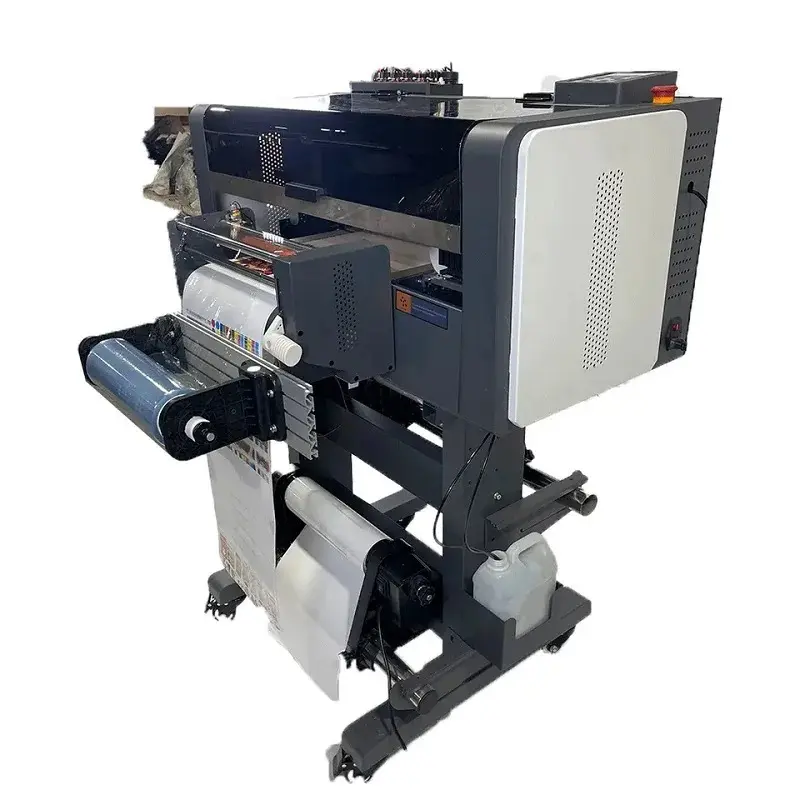 Werkspreis a3 12 Zoll UV-DTF-Drucker mit Rolle zu Rolle Laminator 30 cm UV-Direkt auf AB-Film XP600 Transferdruckmaschine