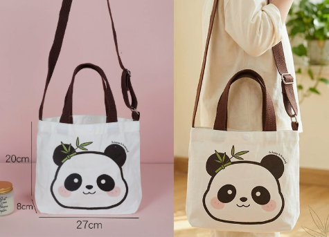 Style Panda Rouge - [Bandoulière]