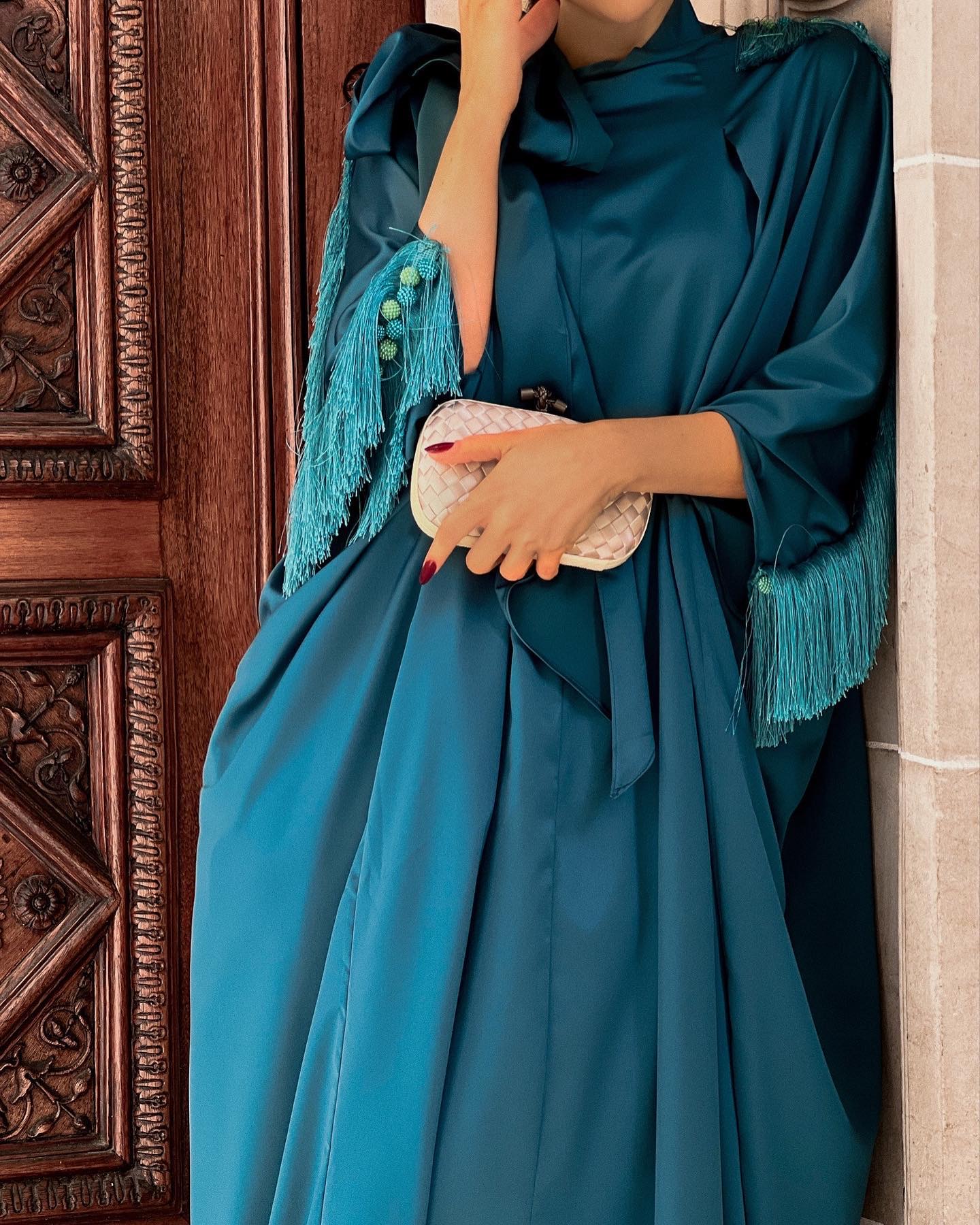 best green salad dressing recipe Dark Cyan Green Georgette Anarkali with Embroidered Jacket