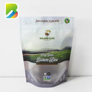 Facile da strappare di Plastica Con Chiusura Lampo 50g Chip Danese Biscotti Al Burro Stampati Personalizzati Spuntino Cibo Cocco Amaretti Imballaggio del Sacchetto