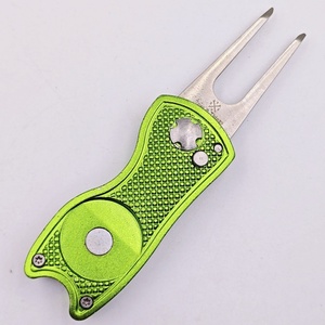 Herramienta de Reparación de Divots de <span class=keywords><strong>Golf</strong></span> Automática, Plegable, de Metal, con Logotipo Personalizado, Caja de Regalo con Marcador de Pelota, Precio de Fábrica - Product Image 3