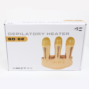 Équipements de salon de beauté LOGO personnalisé Épilateur électrique à rouleaux <span class=keywords><strong>Cartouche</strong></span> triple Rouleau chauffant à <span class=keywords><strong>cire</strong></span> - Product Image 3