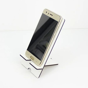 Supporto per telefono in legno MDF vuoto a sublimazione all'ingrosso supporto per telefono cellulare con stampa fotografica fai da te - Product Image 1