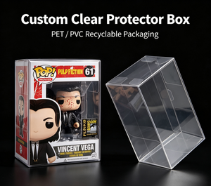 Caja de Regalo de Plástico PVC PET PP Transparente Personalizada e Impresa para Empaque de Productos de Cuidado de la Piel y Belleza - Product Image 1