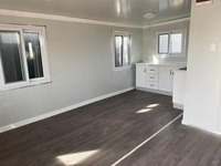 Maisons préfabriquées Petite maison sur une remorque Maisons de conteneurs extensibles préfabriquées 2 chambres à coucher avec toilettes Maisons préfabriquées