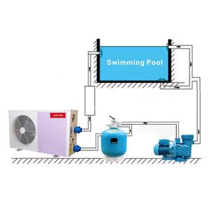 R32 R290 DC inversor <span class=keywords><strong>piscina</strong></span> bomba de calor calentador de <span class=keywords><strong>agua</strong></span> eléctrico ahorro de energía Wifi Control para piscinas sistema de refrigeración de calefacción - Product Image 1