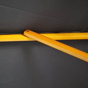 <span class=keywords><strong>Parasol</strong></span> moderne pliable anti-UV avec cadre en bois, manivelle manuelle, forme ronde, <span class=keywords><strong>parasol</strong></span> de jardin léger, <span class=keywords><strong>protection</strong></span> solaire - Product Image 3